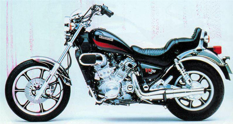 Kawasaki 750 deals vulcan 1993